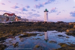 Dusk Fort Point Light