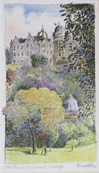 View of Princes Street Gardens