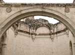 San Juan Bautista, capilla abierta, chancel arch & apse