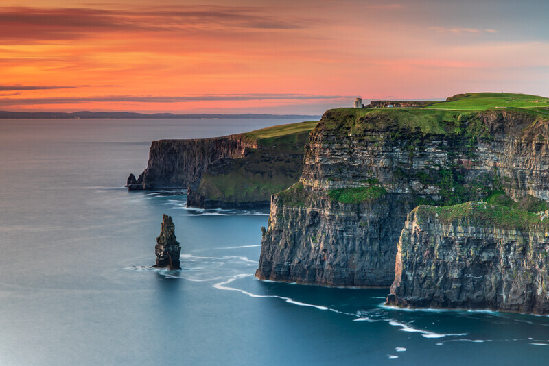 Cliffs of Moher Sunset, Co Clare