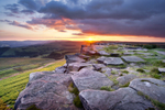 Stanage Edge Sunset 02