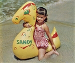 1960s beach float