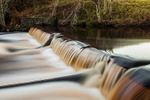 Lussa river dam