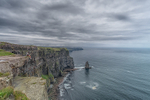 At the edge at Cliffs of Moher