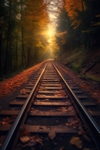 pr093 Tracks into Autumn