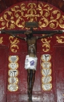 San Antonio, nave Señor de Esquipulas altar, Crucifixion