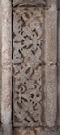 Façade portal, left pilaster relief