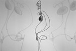 Josephine Baker (a la Calder)