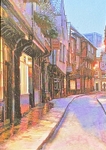 Snow in the Shambles, York