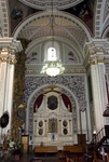 Santa María de La Natividad, right transept Guadalupe altar