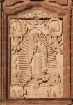 La Transfiguración de Cristo, E portal relief