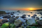 Ringstead Bay Sunset