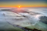 z3306 Autumn Mists over Ashey Down