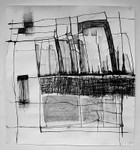 Structure Series 13, Graphite on Paper, 156cm x 151cm