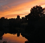 Warwick Castle at Sunset
