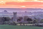 ab368 Sunrise over Godshill