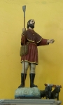 Acultzingo, Veracruz, San Juan Bautista, nave statue, San Isidore