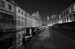 Salts Mill Canal and Barge