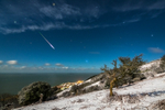 z2992 Falling Meteor over Ventnor
