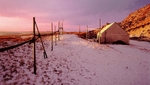 Snow at St Cyrus