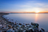 Calm Water Rocky Shore