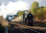16.10.10 - GWR Castle 5043 Earl of Mount Edgcumbe, Newbiggin