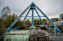 Abandoned Six Flags (New Orleans, LA) | Dizzy Lizzy Ride