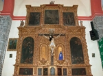 Santa María, nave La Pasión retablo