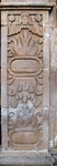 Façade portal, right pier relief