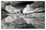 Eilean Donan Castle 3 - Highlands BW