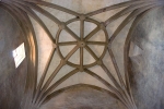 Cloister stairwell, ribbed vault