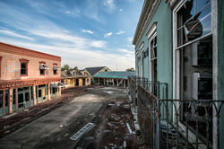 Abandoned Six Flags (New Orleans, LA) | Main Street Window View
