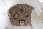 SS Pedro y Pablo, lower cloister ambulatory, testera vault