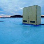 Ice Fishing Shack Rothesay, New Brunswick, Canada