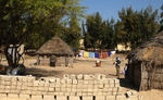 Senegal Fulani Senegal village general view 4
