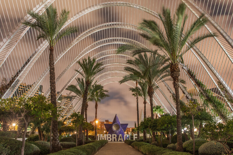 L'Umbracle, City of Arts and Sciences, Valencia