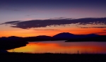 Sunset over the Uig hills