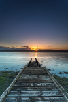 The Fleet Lagoon Jetty Sunset