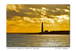 Scurdieness Lighthouse Bathed In Sunlight