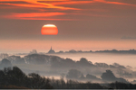 z3569 Sunrise over Sandown Bay