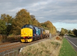 24.10.13 - 37402 & 20301 6M60 Seaton on Tees - Sellafield, Hole House