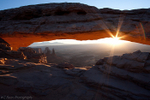 Mesa Arch Sunstar