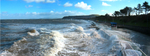 Rough Seas at Colwyn Bay,