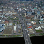 A00535F Kingston Bridge north bound Glasgow in 2004
