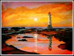 New Brighton sunset £120(16