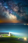 z3190 St Catherines Lighthouse under the Stars