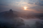 Corfe Castle Dawn