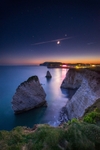z2683 Moon, Venus and Meteor, Freshwater Bay