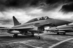 Aircraft in Black and White portfolio