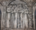 Upper cloister walk mural